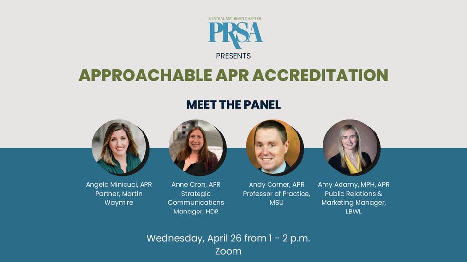 Approachable APR Accreditation – Online Event